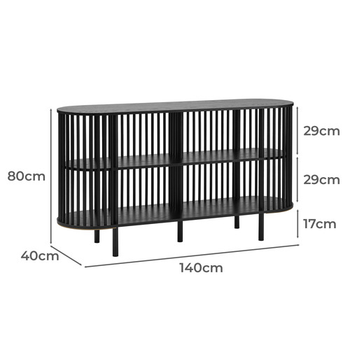 Hollie 4 Shelf Sideboard