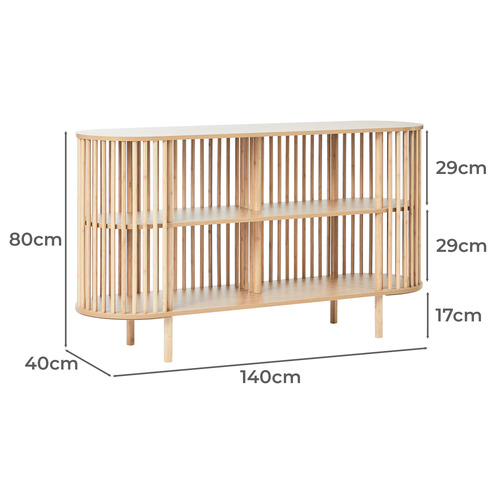 Hollie 4 Shelf Sideboard