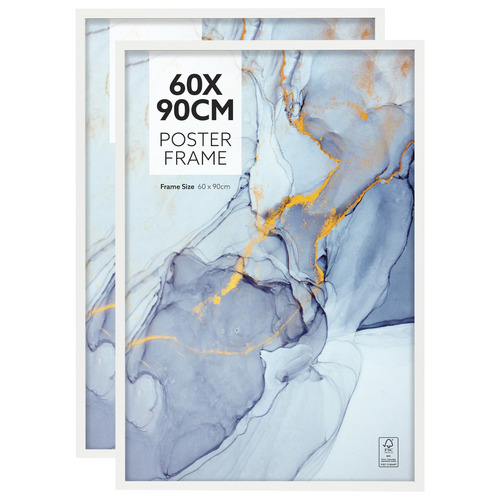 White-Kyra-Poster-Frames