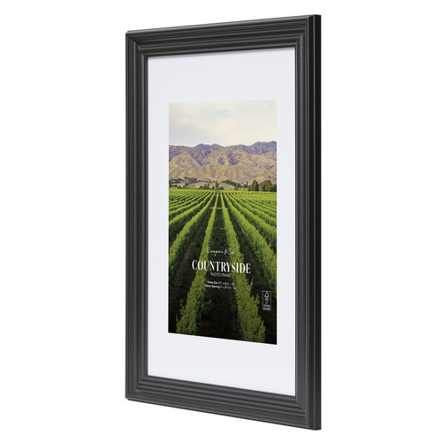 Black Gareth Wood Photo Frames