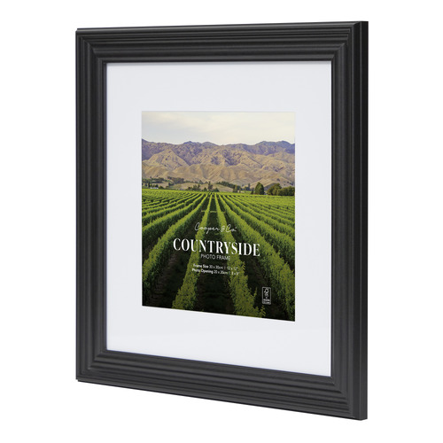 Black Gareth Wood Photo Frames