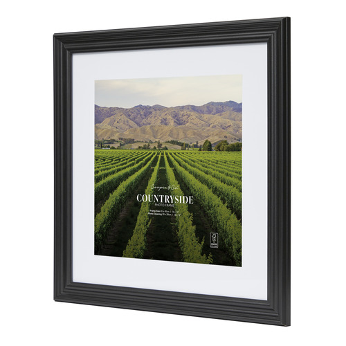 Black Gareth Wood Photo Frames