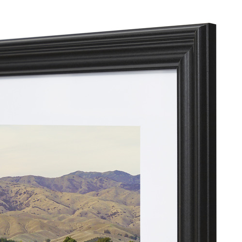 Black Gareth Wood Photo Frames