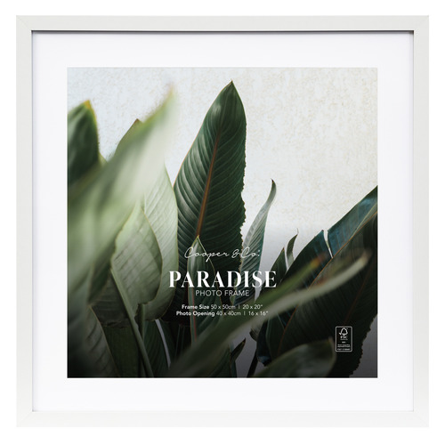 White Ingram Wood Photo Frame