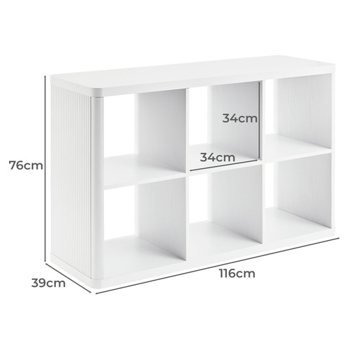 Beckett 6 Cube Shelving Unit