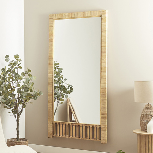 Linus Rectangular Metal Wall Mirror