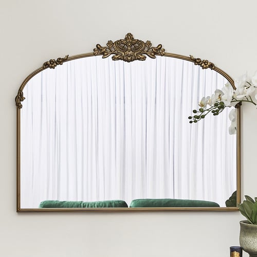 Ephrem Baroque Metal Wall Mirror