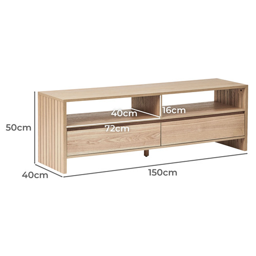 Hiraiya 2 Drawer TV Unit