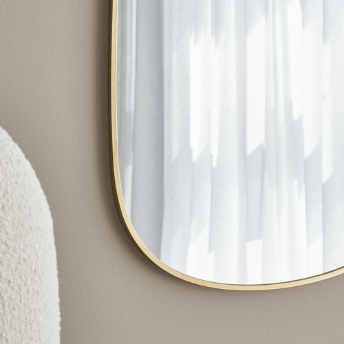 Summer Organic Aluminium Wall Mirror