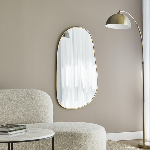 Summer Organic Aluminium Wall Mirror