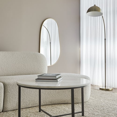 Summer Organic Aluminium Wall Mirror