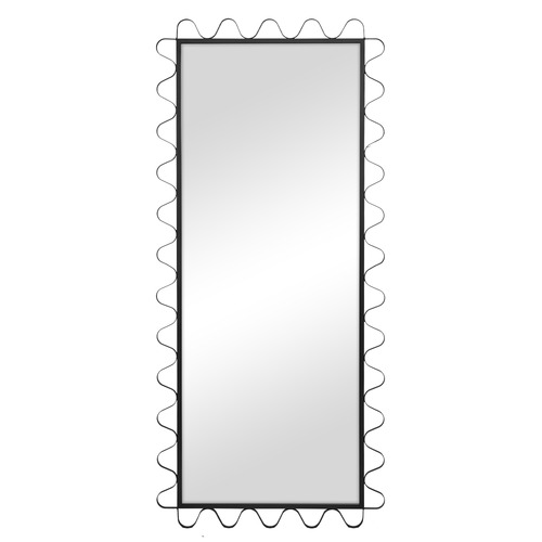 Black Clare Wavey Full Lenght Mirror