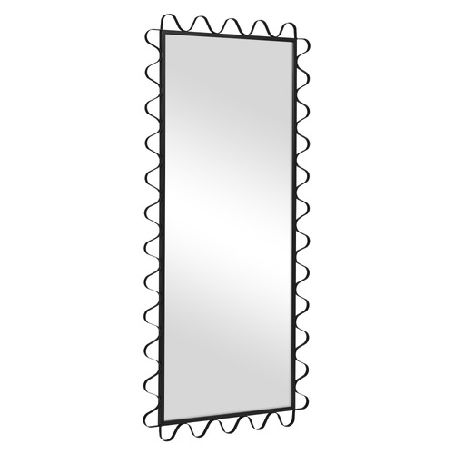 Black Clare Wavey Full Lenght Mirror