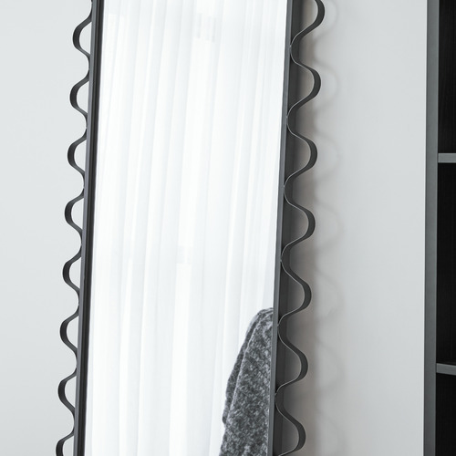 Black Clare Wavey Full Lenght Mirror