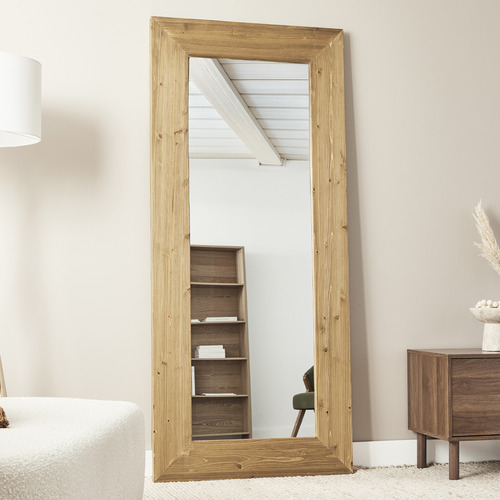 Ahmose Fir Wood Full Length Mirror