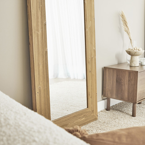 Ahmose Fir Wood Full Length Mirror