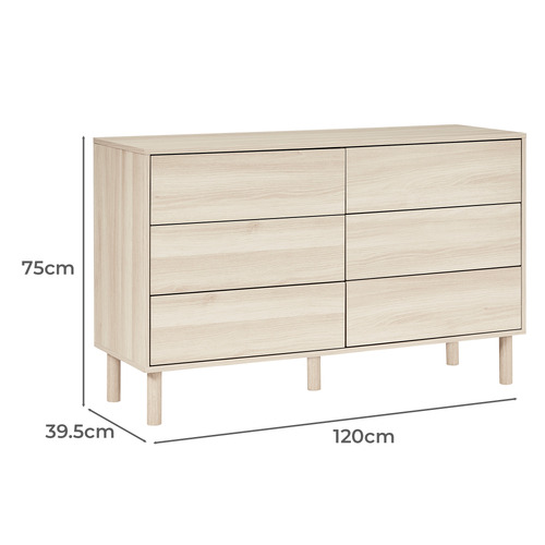 Aaran 6 Drawer Chest