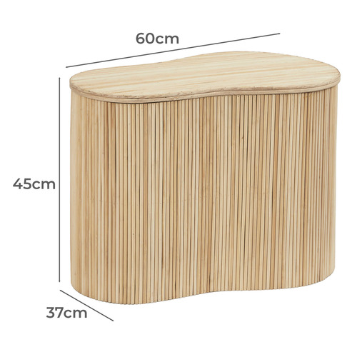 45cm Pierre Rattan Side Table