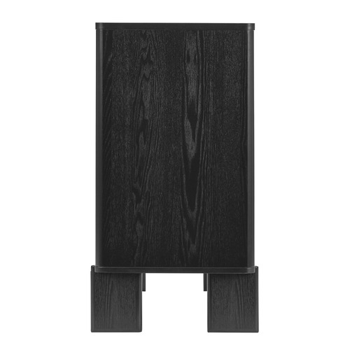 Black Sisa 3 Drawer Chest