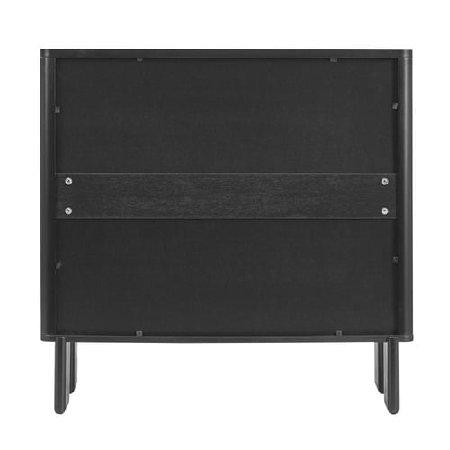 Black Sisa 3 Drawer Chest