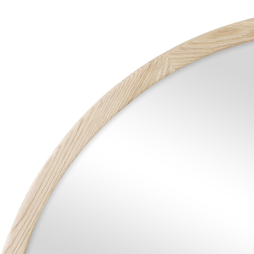Cantus Arch Oak Wood Full Length Mirror