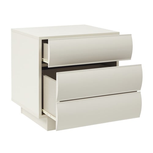 Carter 3 Drawer Bedside Table