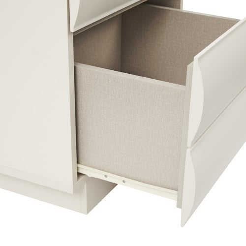 Carter 3 Drawer Bedside Table
