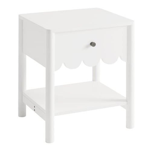 White Amelie Bedside Table