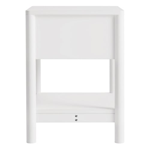 White Amelie Bedside Table