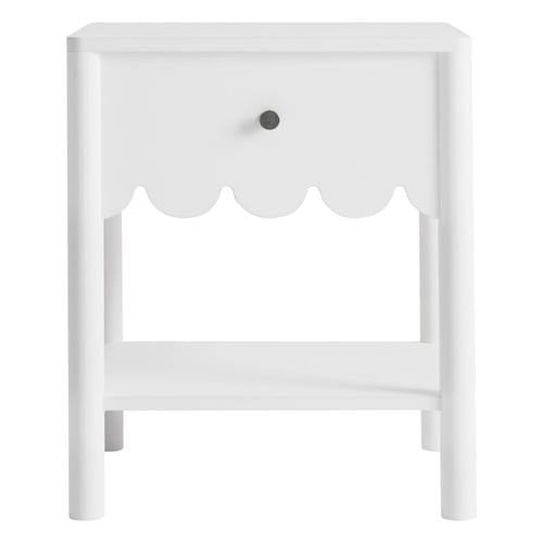 White Amelie Bedside Table