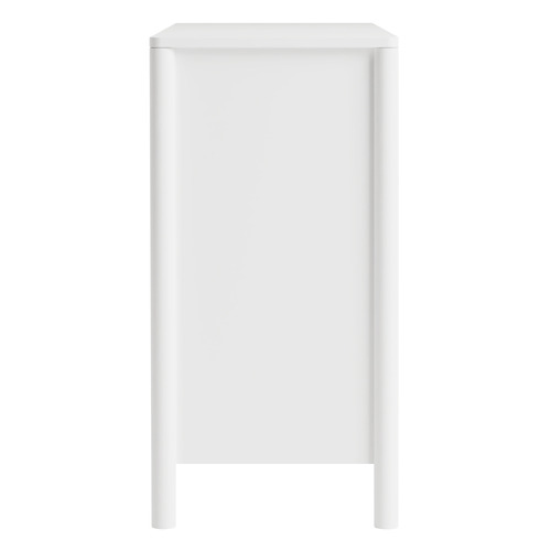 White Amelie 3 Drawer Chest