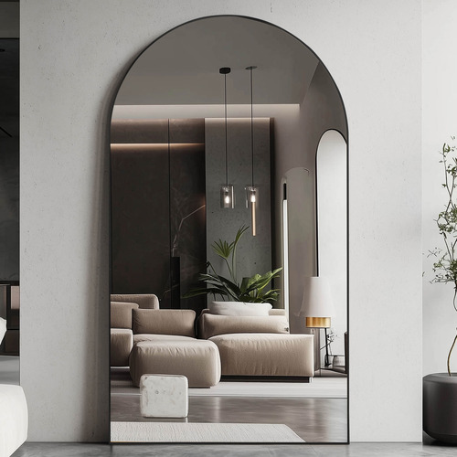 Astoria Arched Metal Full Length Mirror