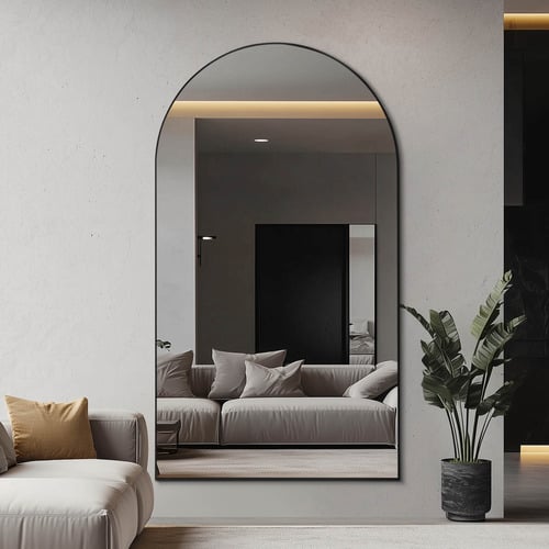 Astoria Arched Metal Full Length Mirror