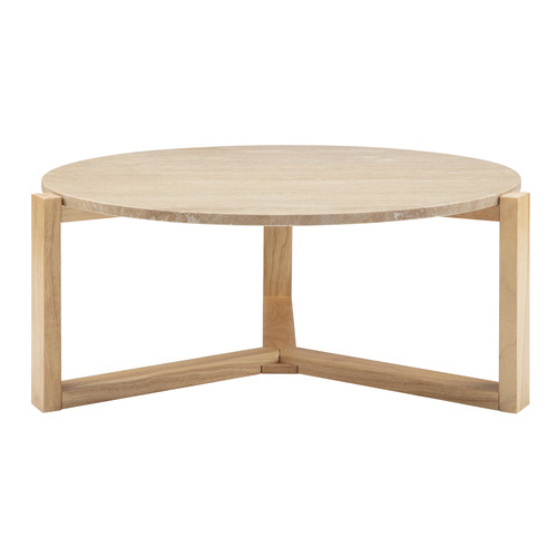 Arthur Travertine Coffee Table