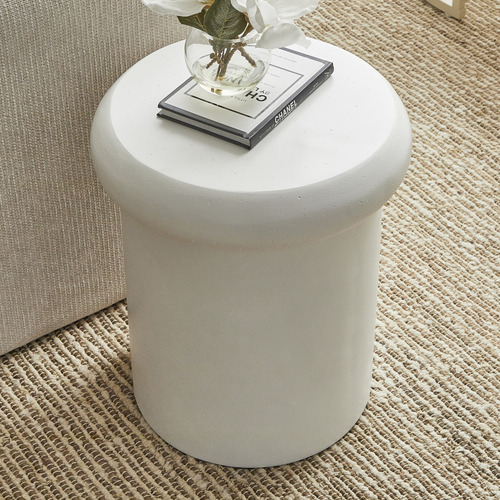 White Sadie Side Table