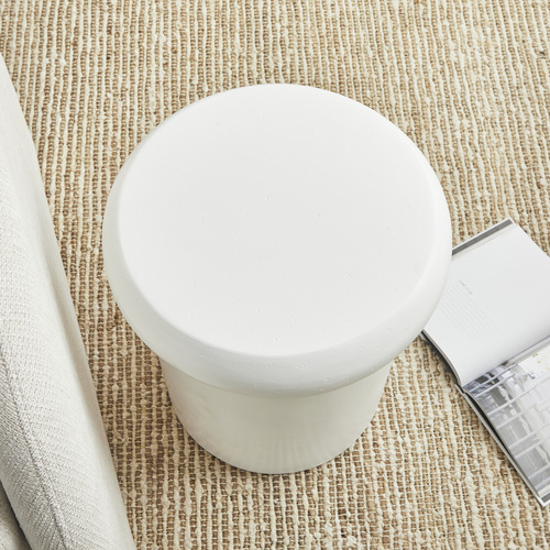 White Sadie Side Table