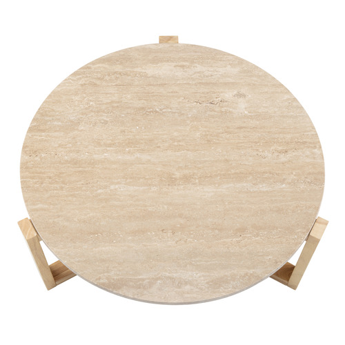 Arthur Travertine Coffee Table