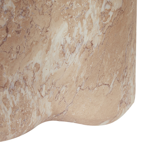 Mya Marble-Look Side Table
