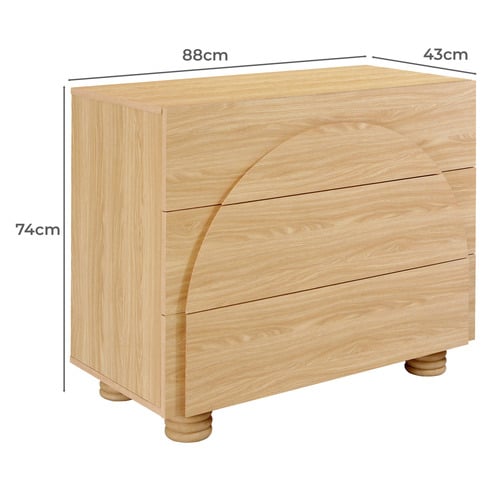 Roberts 3 Drawer Chest