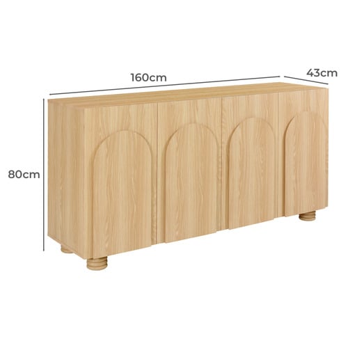 Roberts 4 Door Sideboard