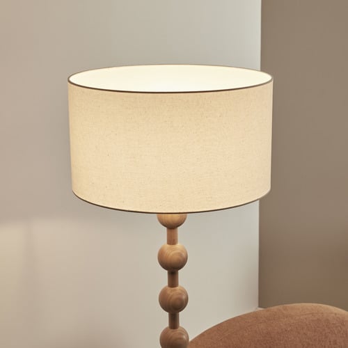153cm Corvus Ash Wood Floor Lamp
