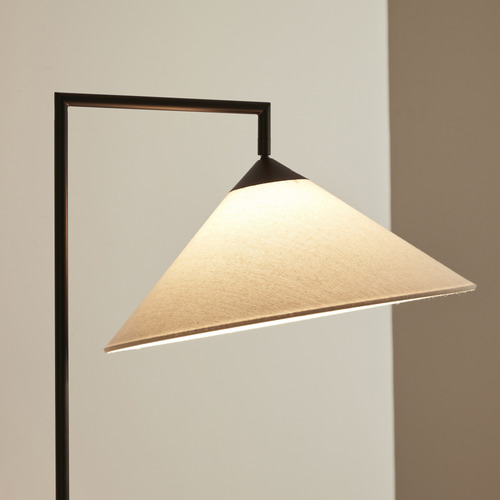 160cm Black Rubion Floor Lamp