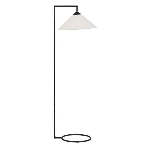 160cm Black Rubion Floor Lamp