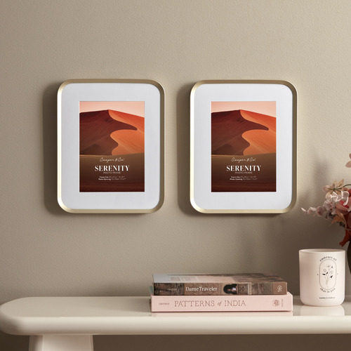 Penelope 5 x 7" Metal Photo Frames
