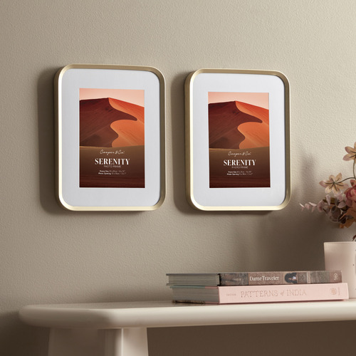 Penelope 5 x 7" Metal Photo Frames