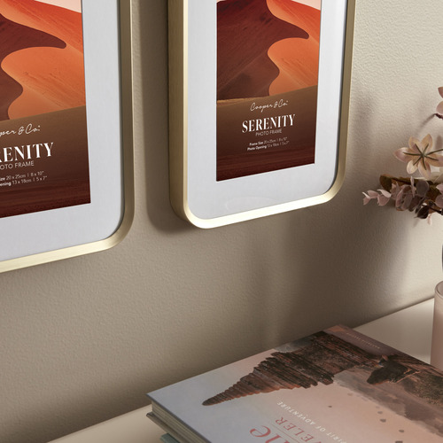 Penelope 5 x 7" Metal Photo Frames