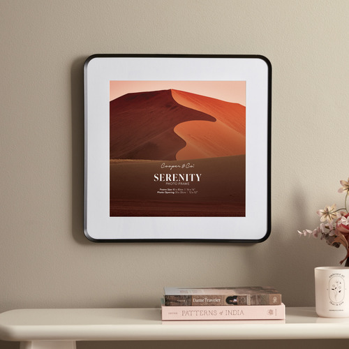 Penelope 12 x 12" Metal Photo Frame