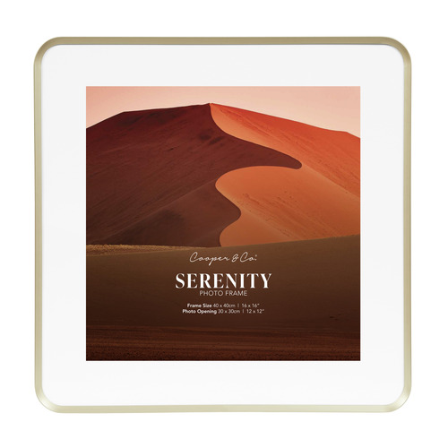 Penelope 12 x 12" Metal Photo Frame