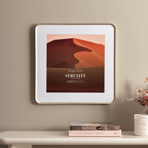 Penelope 12 x 12" Metal Photo Frame