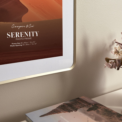 Penelope 12 x 12" Metal Photo Frame